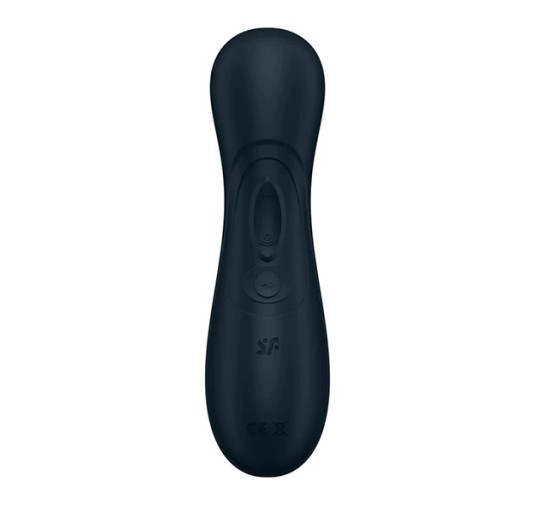 Satisfyer - Pro 2 Stymulator Z Aplikacją I Wymiennymi Końcówkami Czarny